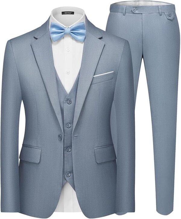 MAGE MALE Men's 3 Pieces Suit - Image 7