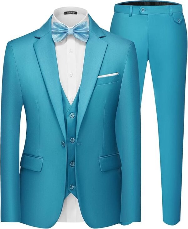 MAGE MALE Men's 3 Pieces Suit - Image 2