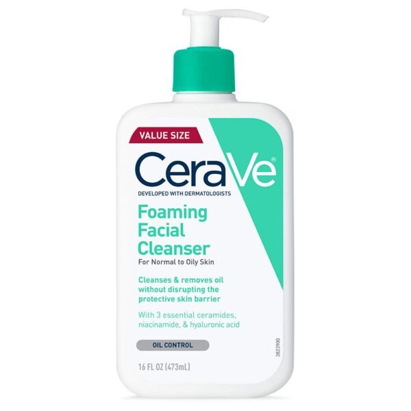 CeraVe Foaming Facial Cleanser,