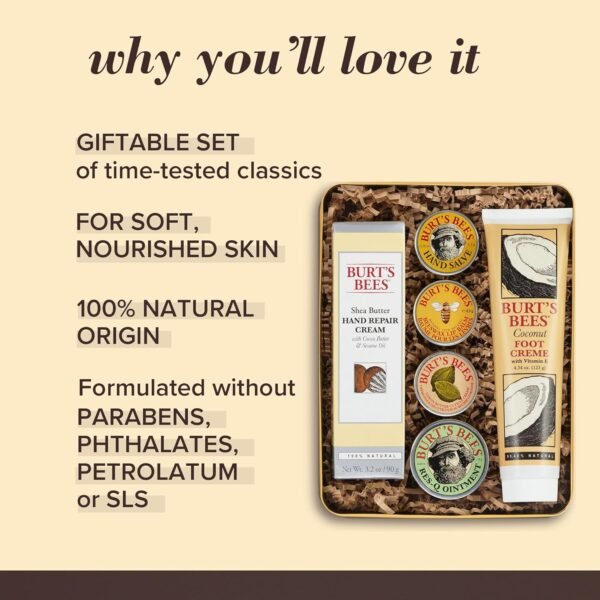 Burt's Bees Gifts Ideas - Classics Set, 6 Products - Image 3