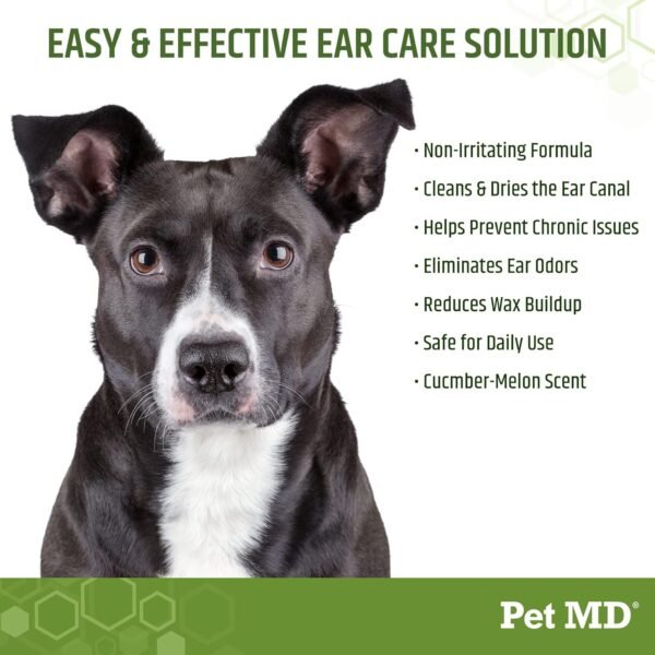 Pet MD - Dog Ear Cleaner Wipes - Image 2