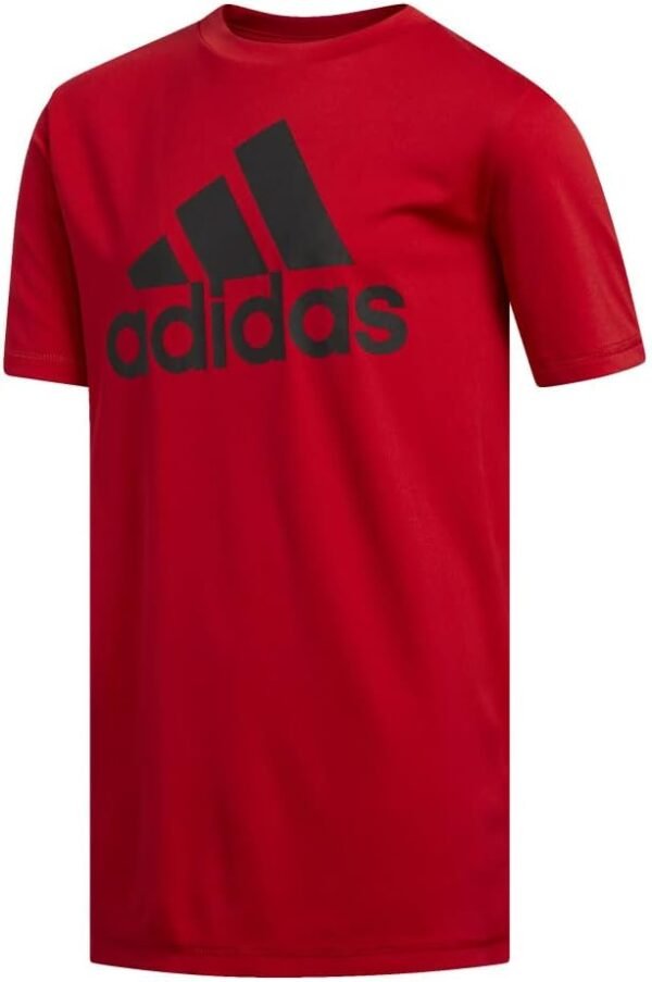 adidas boys' short sleeve aeroready