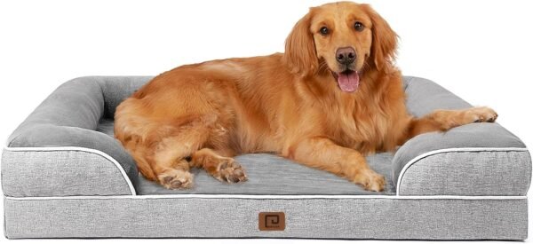 eheyciga orthopedic dog beds for extra large dogs 44x32inch, waterproof