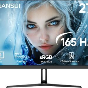 sansui 27 inch gaming monitor 165hz 1ms computer monitor