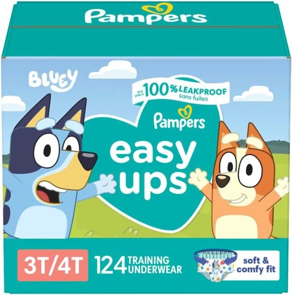 pampers training pants easy ups boys & girls bluey
