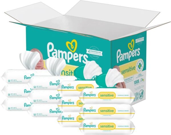 pampers sensitive baby wipes