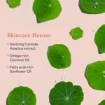 erborian centella melting cleansing balm gentle facial cleanser removes makeup without stripping skin of natural oils, safe around eyes sweet almond oil & shea butter for nourished skin 1.0 oz