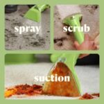 bissell little green mini portable carpet and upholstery deep cleaner, car/auto detailer, with hydrorinse self cleaning tool and 4" tough stain tool,...