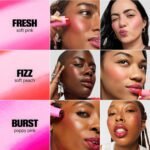 milk makeup cooling water jelly tint – long lasting sheer lip + cheek stain with firming vegan collagen + hydrating aloe – transfer proof, buildable lip...