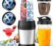 12-Piece Smoothie Blender Maker 25,000 RPM with two 6-leaf stainless steel blades and portable cups for smoothies and ice crushing – reviewed by kiran yousuf.